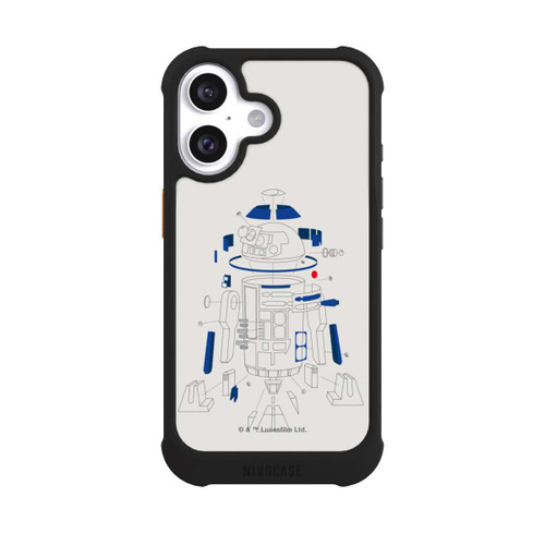 Apple iPhone 16 NIVOmax R2D2 Explosionszeichung - StarWars 8