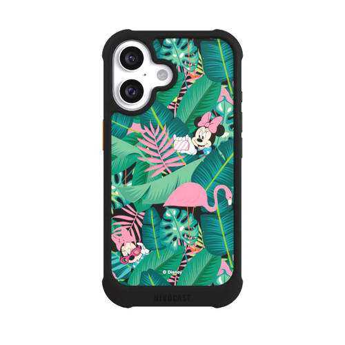 Apple iPhone 16 NIVOmax Minnie Summer Palm Leaves Transparent