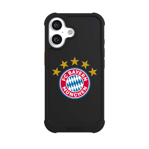 Apple iPhone 16 NIVOmax FCB Logo with stars - transparent