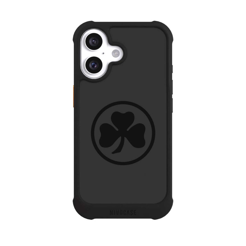 iPhone 16 NIVOmax Black and Grey