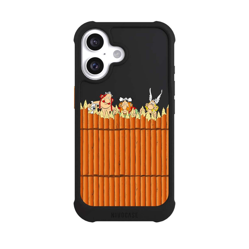 iPhone 16 NIVOmax Gaulois Derrière Palissade Transparent