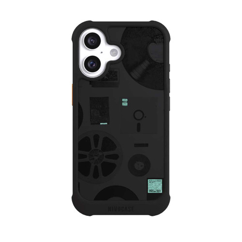 Apple iPhone 16 NIVOmax Data Tea transparent