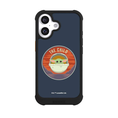 Apple iPhone 16 NIVOmax The Child Badge Blue