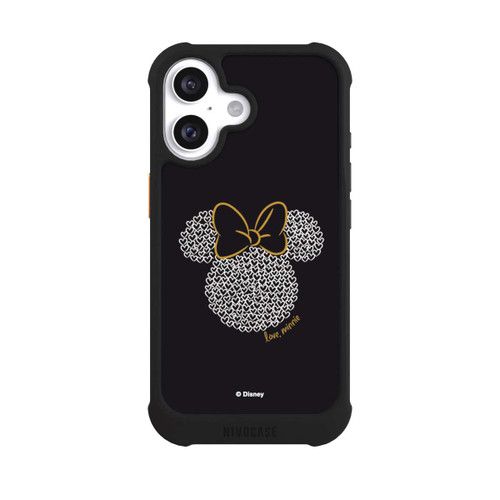 Apple iPhone 16 NIVOmax Minnie Black and White