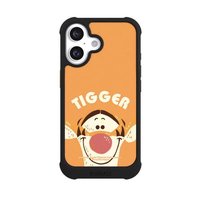 iPhone 16 NIVOmax Tigger Nahaufnahme