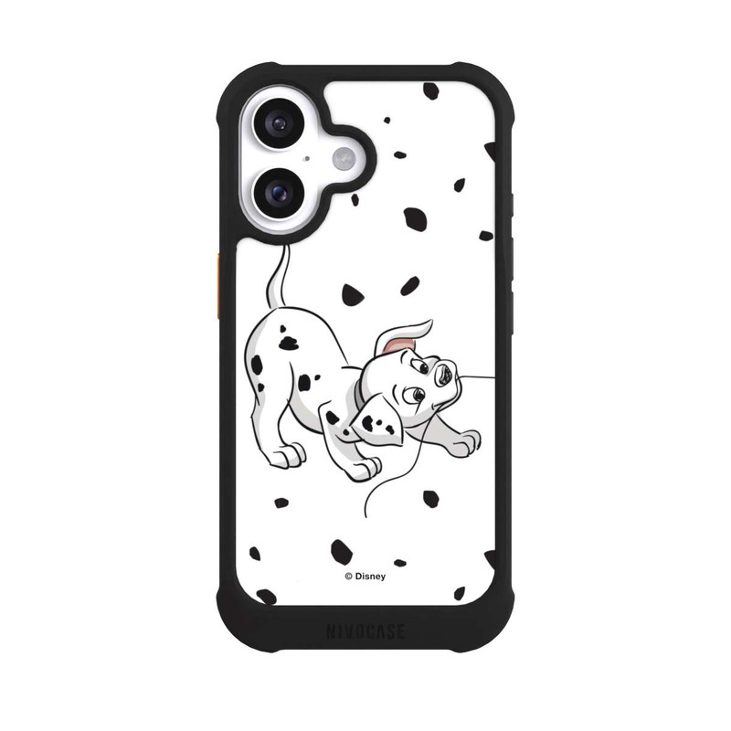 iPhone 16 NIVOmax Couple Dalmatian Left