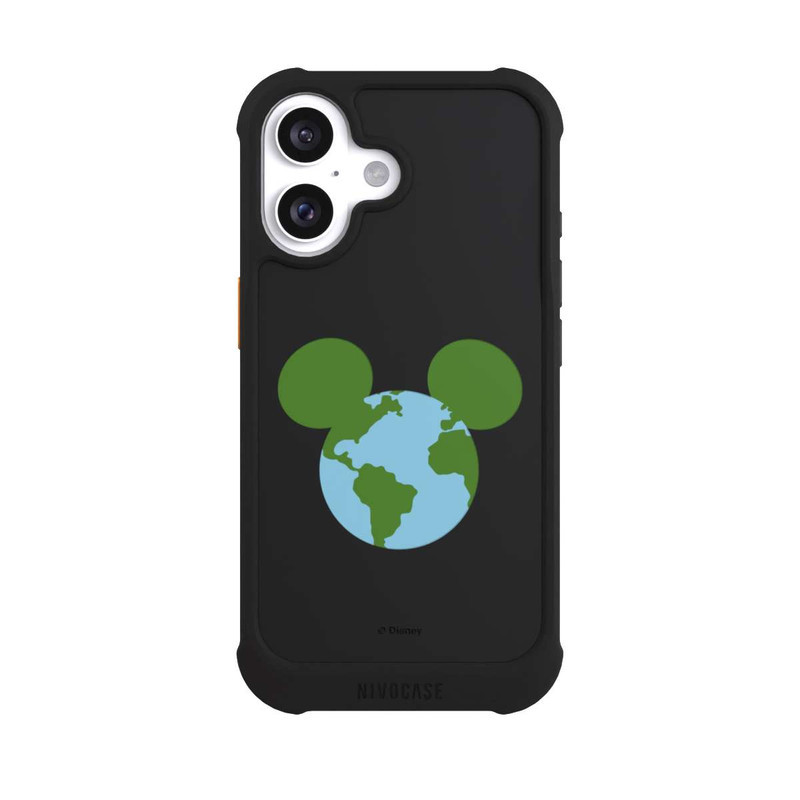 iPhone 16 NIVOmax Micky Erdkugel Transparent