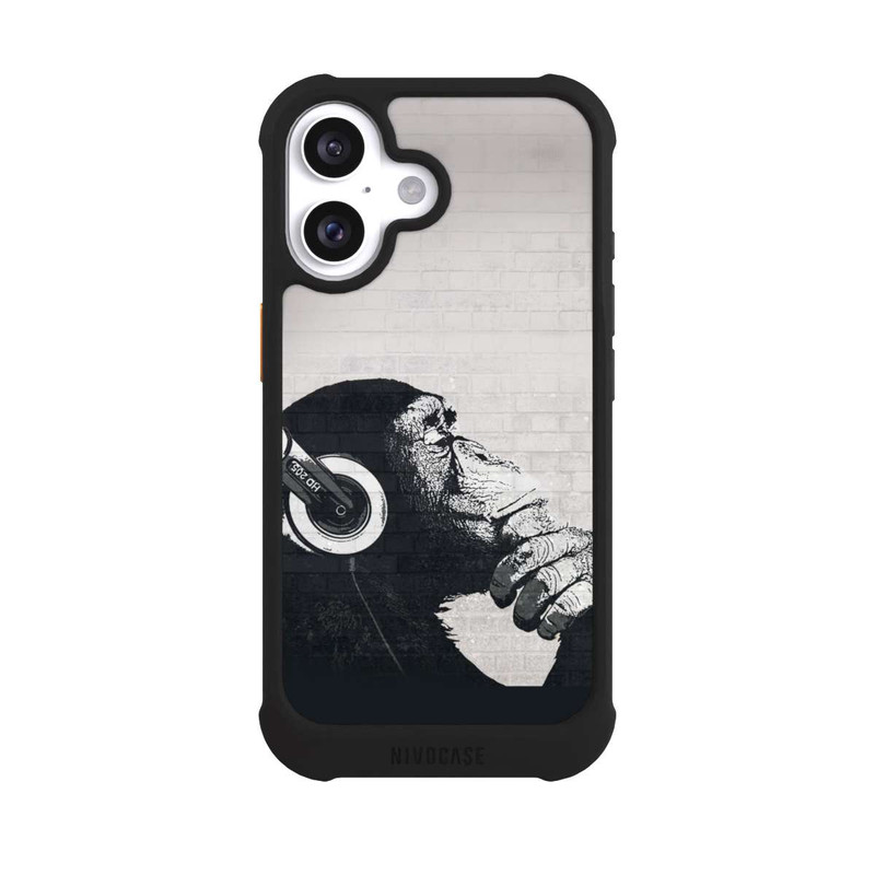 iPhone 16 NIVOmax Musiker Affe