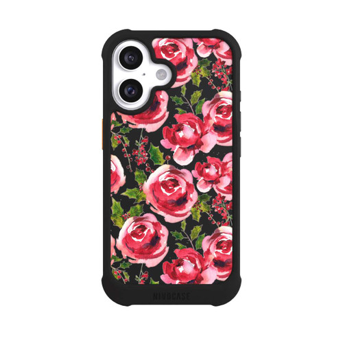 Apple iPhone 16 NIVOmax Roses transparent