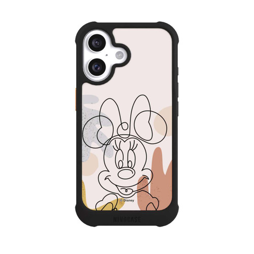 Apple iPhone 16 NIVOmax Minnie Abstract Lineart