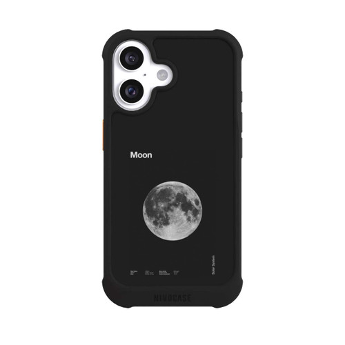 Apple iPhone 16 NIVOmax Solar System Moon