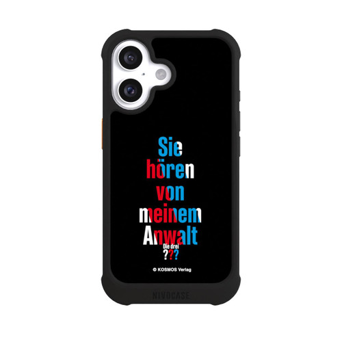 Apple iPhone 16 NIVOmax Sie Hören von Meinem Anwalt