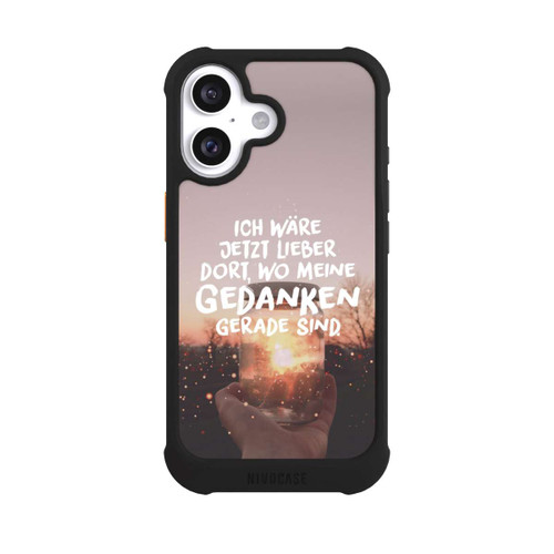 Apple iPhone 16 NIVOmax Ich Wäre Jetzt Lieber Dort