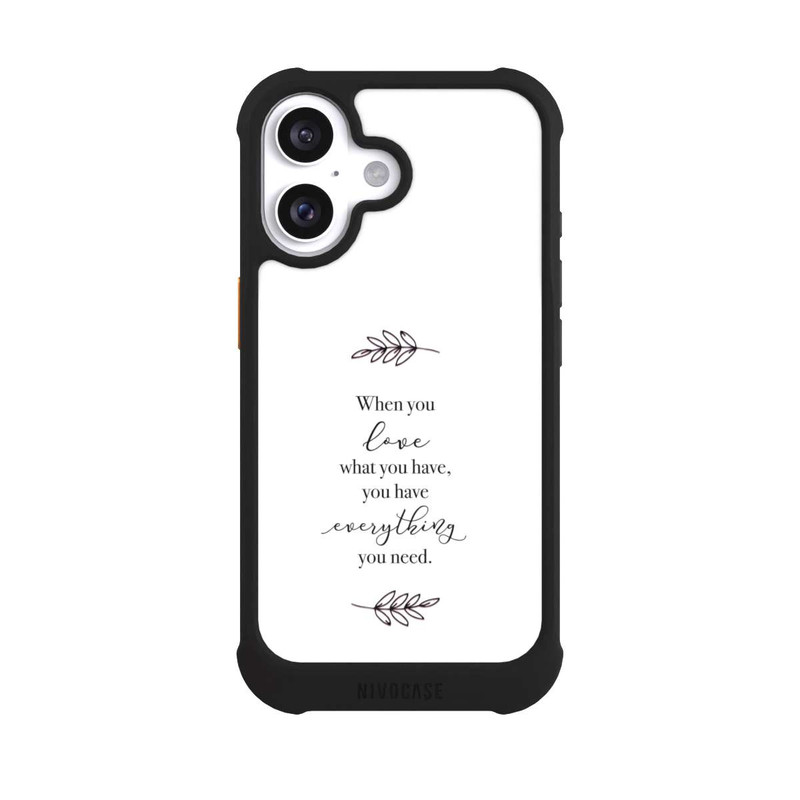iPhone 16 NIVOmax When You Love What You Have