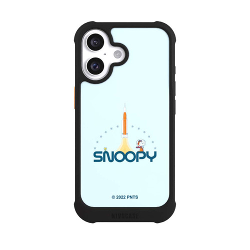 Apple iPhone 16 NIVOmax Snoopy Weltraum Traveller Rakete