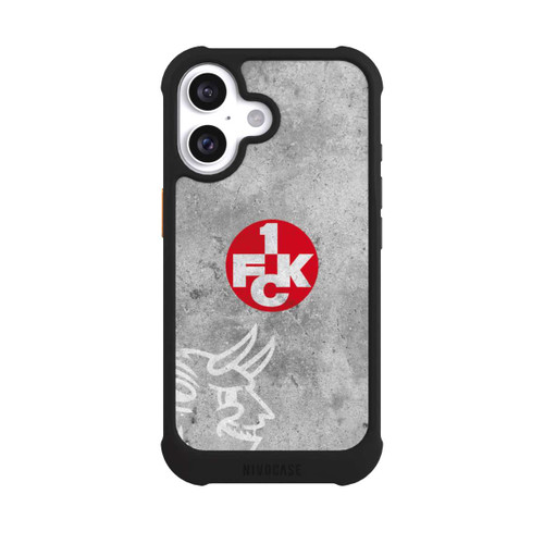 Apple iPhone 16 NIVOmax 1.FC Kaiserslautern-Beton Teufel