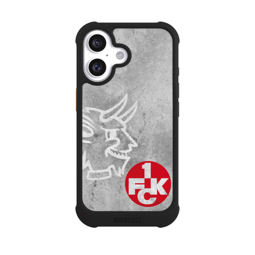 Apple iPhone 16 NIVOmax 1.FC Kaiserslautern-Beton Teufel groß