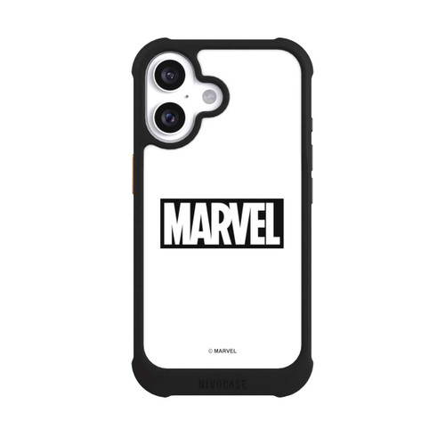 Apple iPhone 16 NIVOmax Marvel Logo White