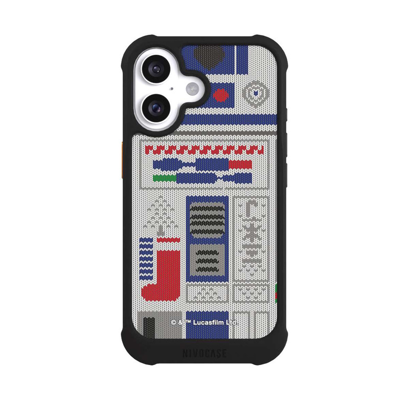 iPhone 16 NIVOmax R2D2 Weihnachtspullover