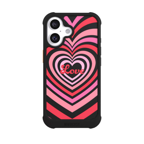 Apple iPhone 16 NIVOmax Love Red Shades