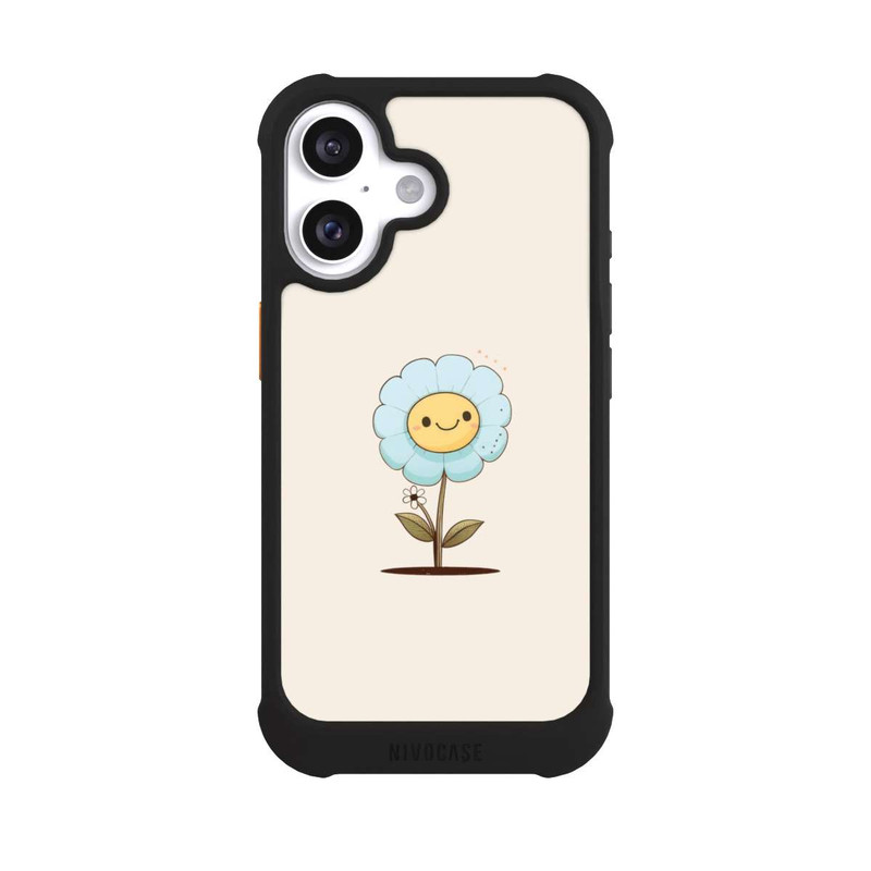 iPhone 16 NIVOmax Curieuse Adorable Fleur