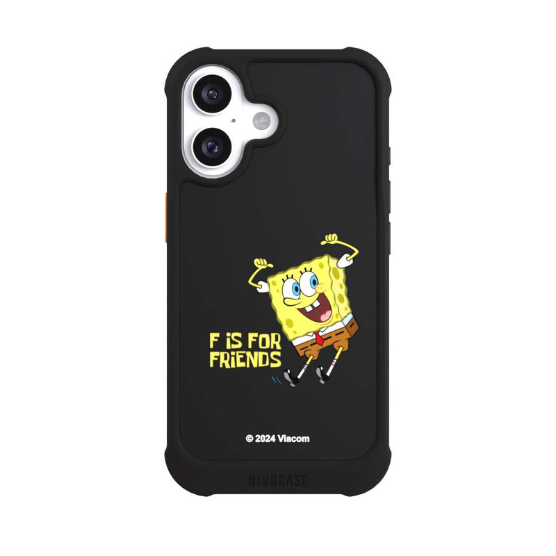 iPhone 16 NIVOmax Spongebob F is for Friends
