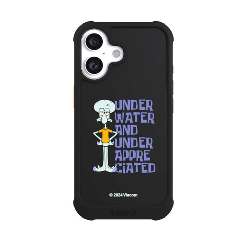 Apple iPhone 16 NIVOmax Squidward Underwater and Underappreciated