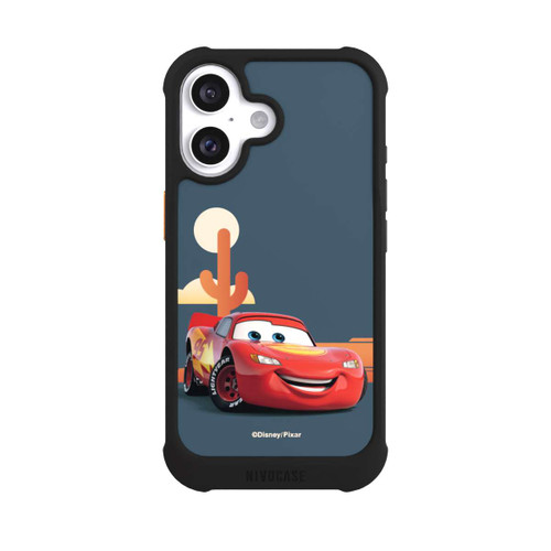 Apple iPhone 16 NIVOmax Disney Cars Lightning McQueen Open Road
