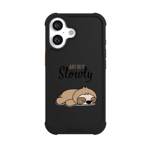 Apple iPhone 16 NIVOmax Just Do It Slowly Sloth 2