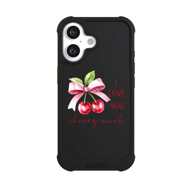 iPhone 16 NIVOmax I Love You Cherry Much with AI