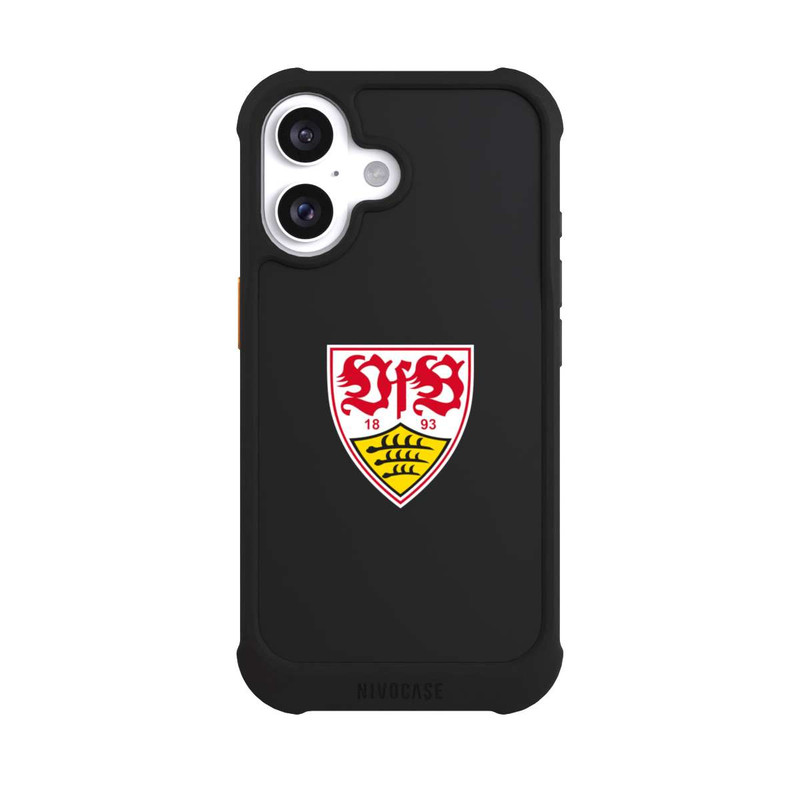 iPhone 16 NIVOmax VfB Stuttgart Logo Transparent