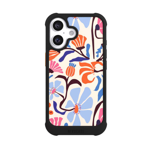 Apple iPhone 16 NIVOmax Flower Market Ibiza Pastel