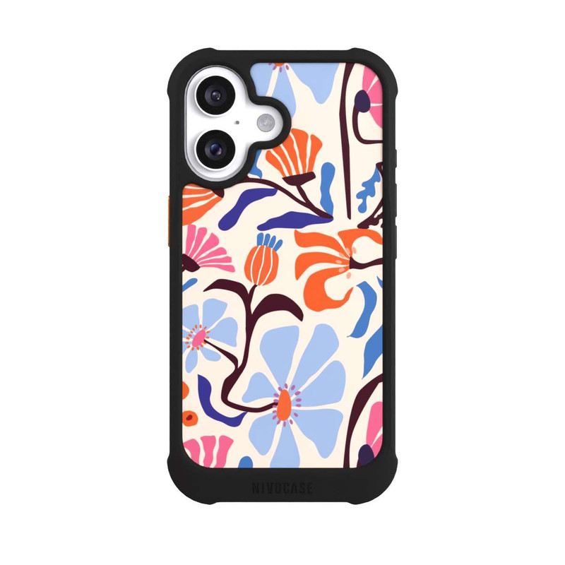 iPhone 16 NIVOmax Flower Market Ibiza Pastel