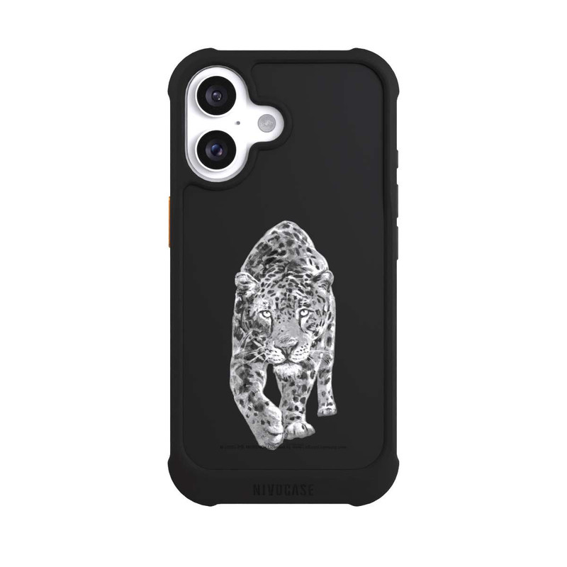 iPhone 16 NIVOmax Leopard transparent