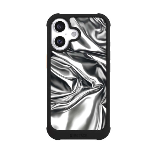 Apple iPhone 16 NIVOmax Shiny Chrome Silver
