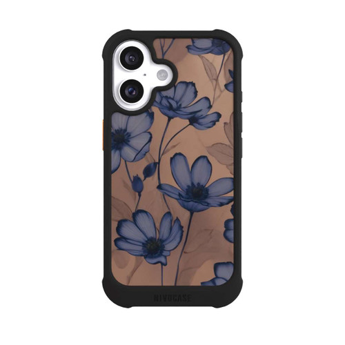 Apple iPhone 16 NIVOmax Flowers Negativ Pattern with AI