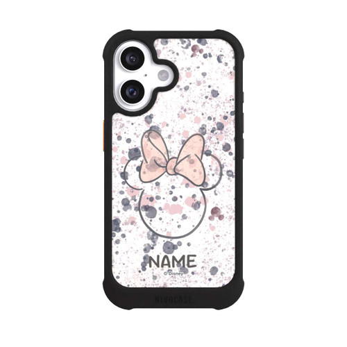 Apple iPhone 16 NIVOmax Minnie Watercolor Personalisierbar