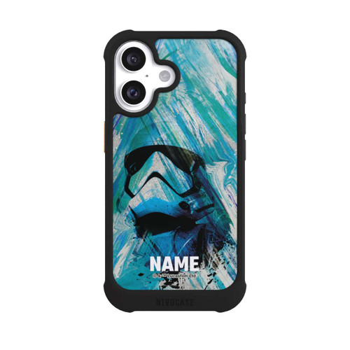 Apple iPhone 16 NIVOmax Stormtrooper Watercolor Personalisierbar