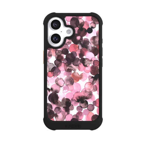 Apple iPhone 16 NIVOmax Blätterzauber Pink