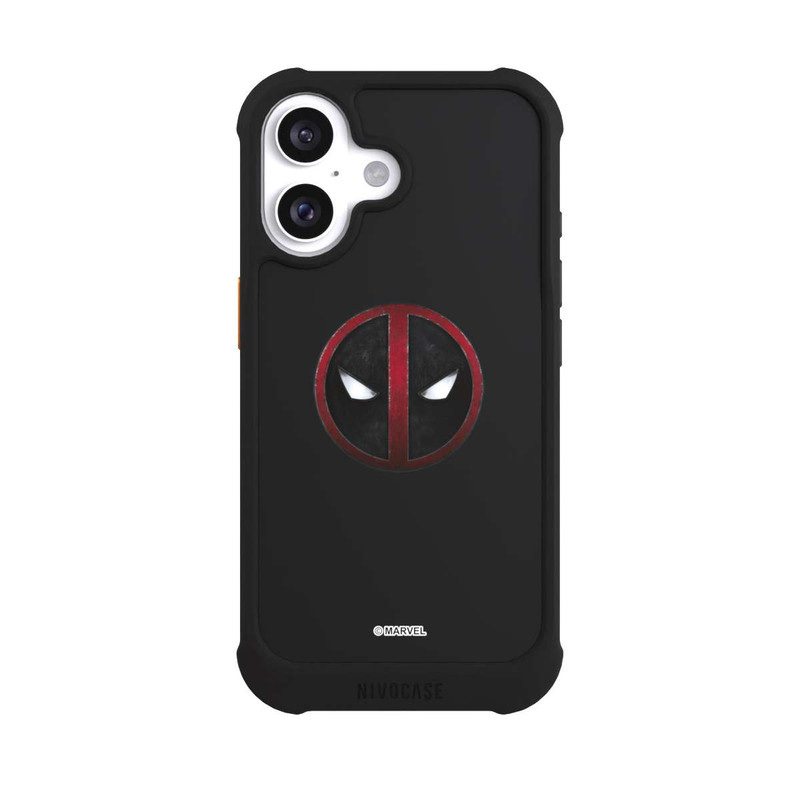 iPhone 16 NIVOmax Deadpool Logo Transparent