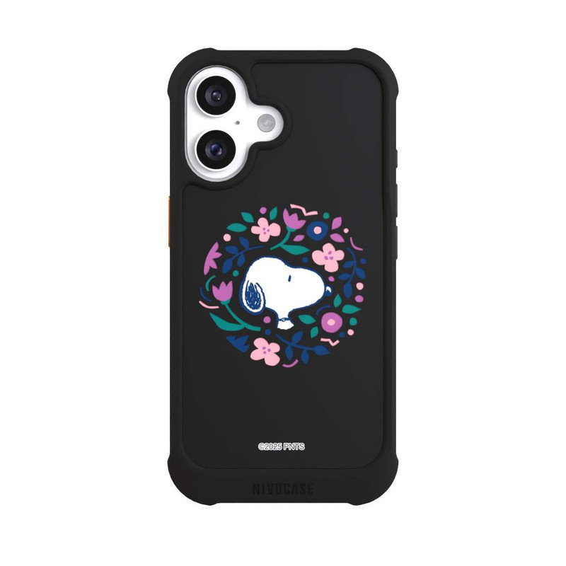 iPhone 16 NIVOmax Snoopy Flowers