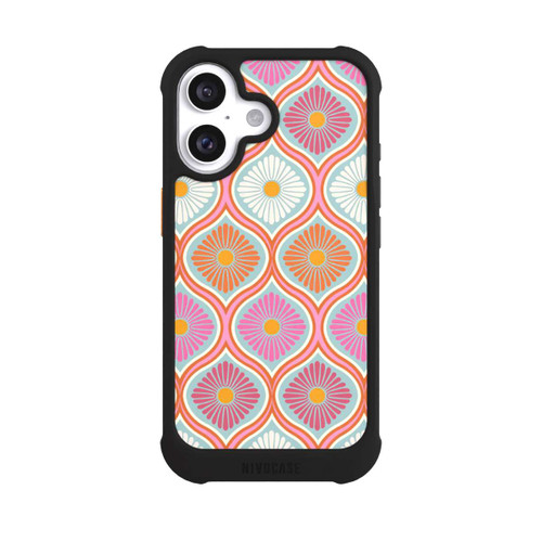 Apple iPhone 16 NIVOmax Groovy 70s Retro Mod Flower Power