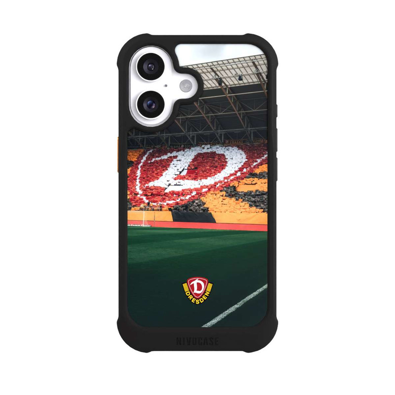 iPhone 16 NIVOmax Dynamo Dresden Logo Choreo