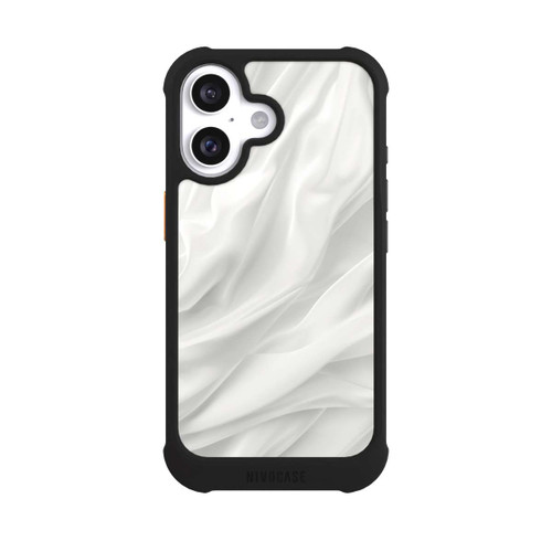 Apple iPhone 16 NIVOmax White Satin Smooth Texture With AI