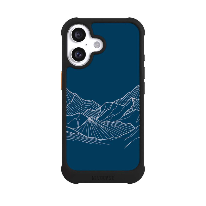 iPhone 16 NIVOmax Courbes de niveau de Blue Mountain