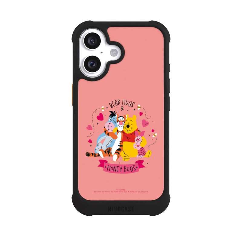 iPhone 16 NIVOmax Winnie the Pooh and Friends Bear Hugs