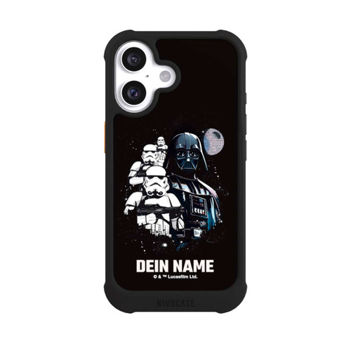Apple iPhone 16 NIVOmax Dark Side Star Wars customisable