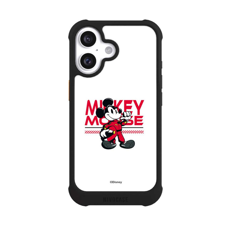 iPhone 16 NIVOmax Mickey Mouse Racing White