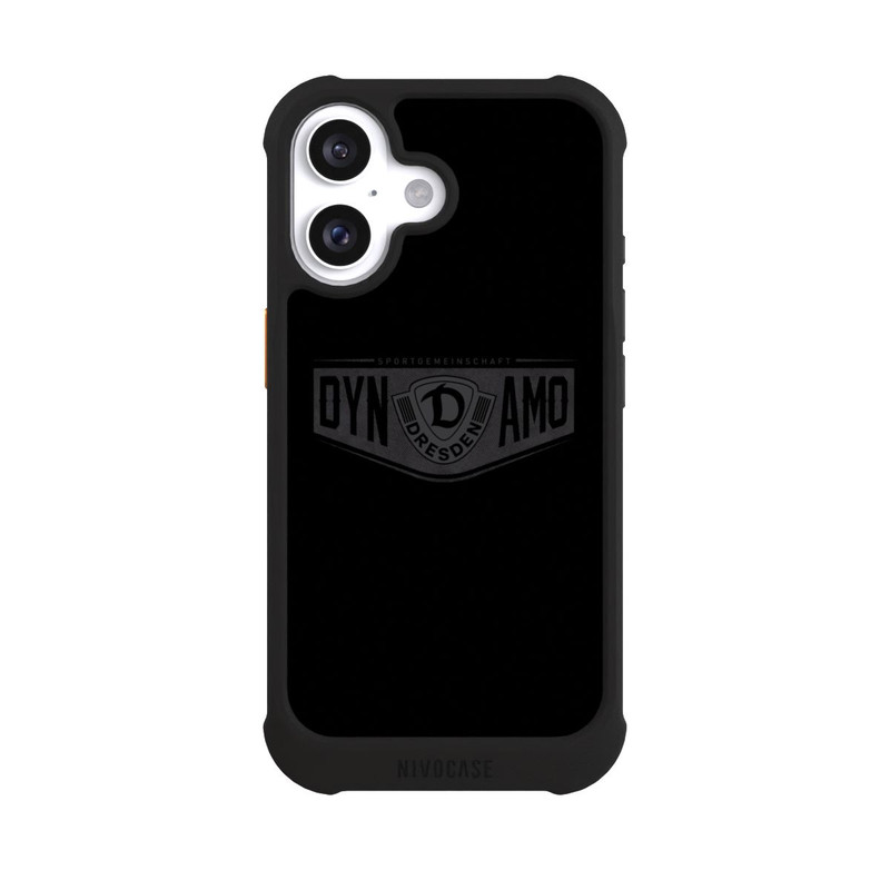 iPhone 16 NIVOmax SGD Schwarz Grau