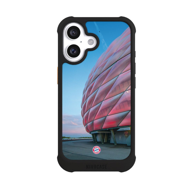iPhone 16 NIVOmax FC Bayern Allianz Arena Morgenröte